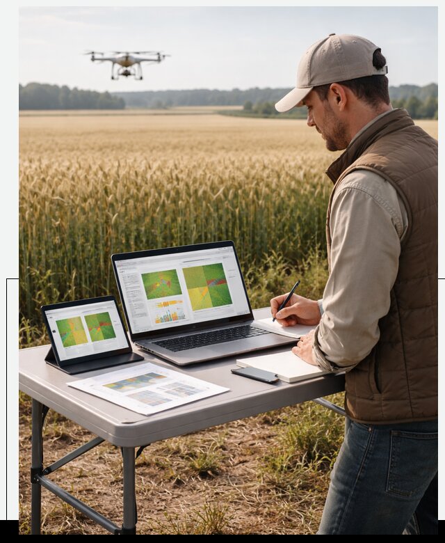 Система AI прогнозирования урожайности для точных агрономий в Новом Уренгое