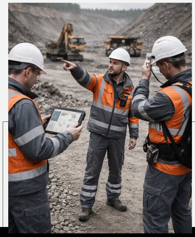 Система контроля персонала для горнодобывающей отрасли в Новом Уренгое