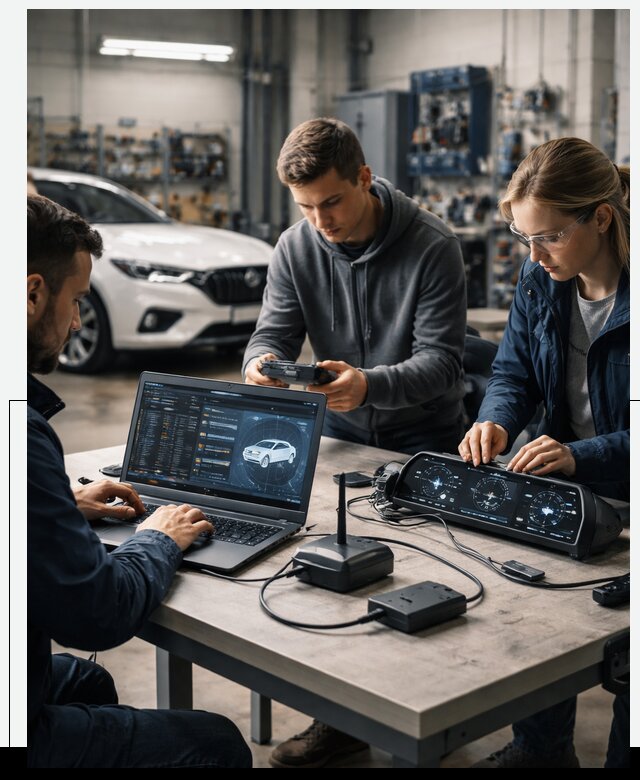 Разработка Connected Car и ПО для автопрома в Новом Уренгое