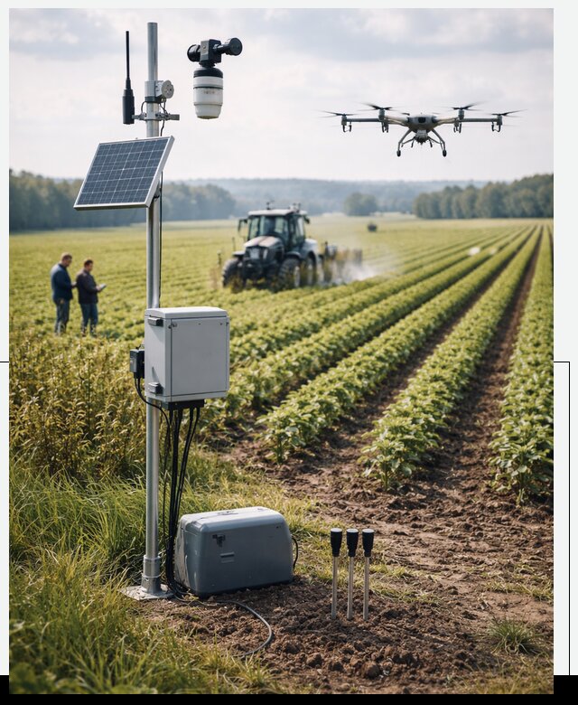 Разработка IoT мониторинга полей в Новом Уренгое от 8838 р. | АвикейНвг